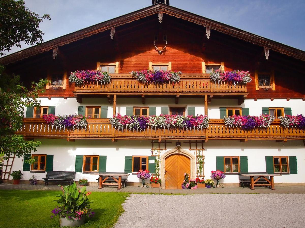 Biobauernhof Stegerbauer Apartment Maria Alm am Steinernen Meer Exterior photo
